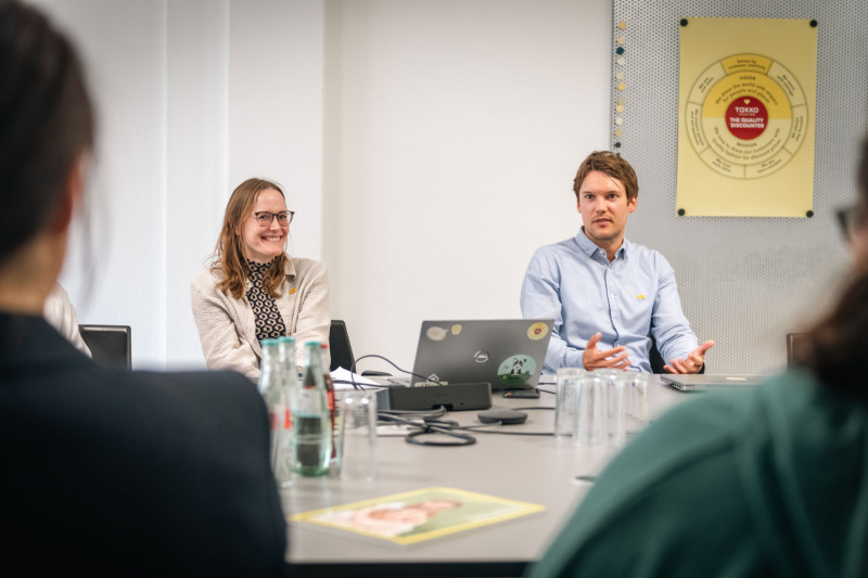 Green Party Telgte visiting Takko (8 May 2025)