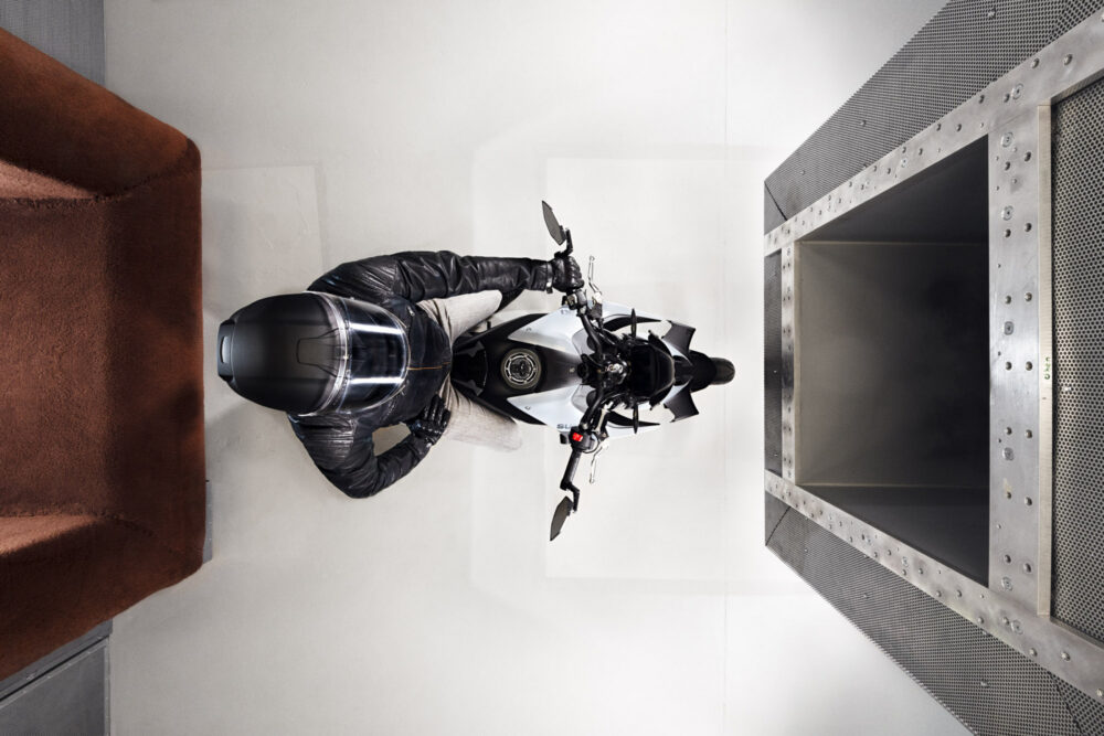 A speedlight, a Naked Bike, and a Currywurst Walk into a Wind Tunnel