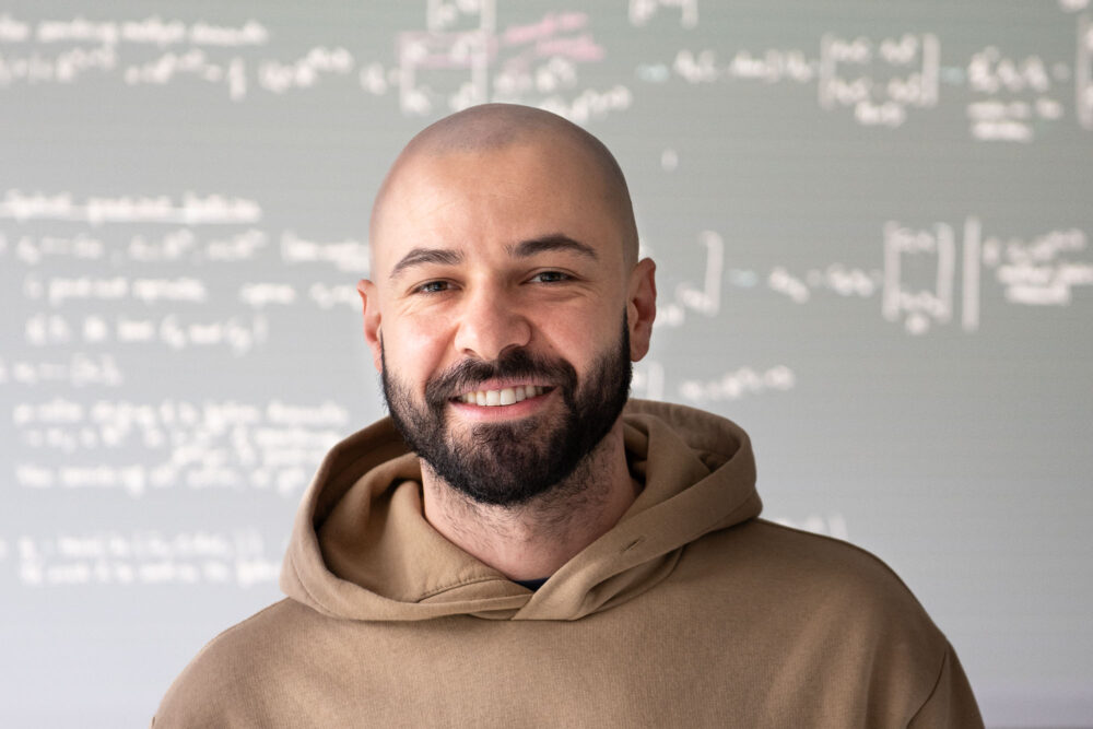 Mathematician Paolo Zuzolo of the University of Bologna during his stay as Guest Researcher at ZESS, University of Siegen.
